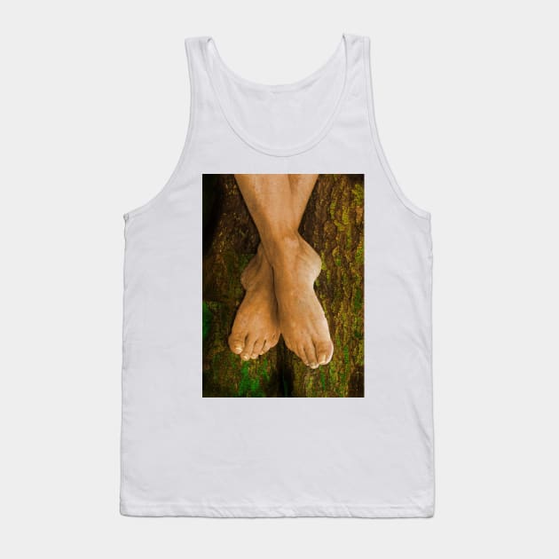 barefoot in summer Tank Top by lastgasp